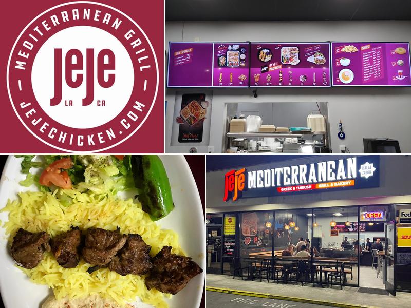 JeJe Mediterranean Grill (HALAL) 11052 Ventura Blvd, Studio City