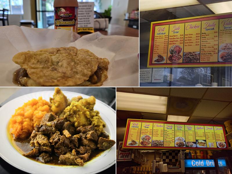 Singh's Roti Shop Menu