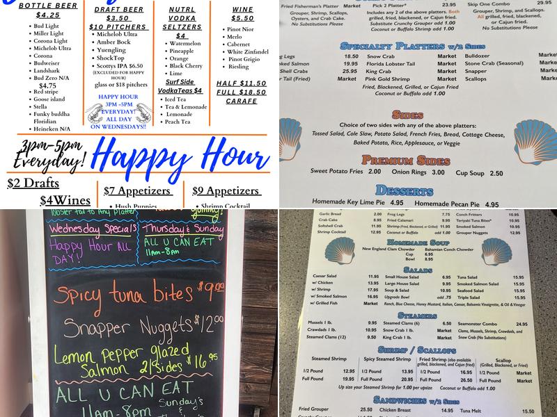 Skip One 41 Menu