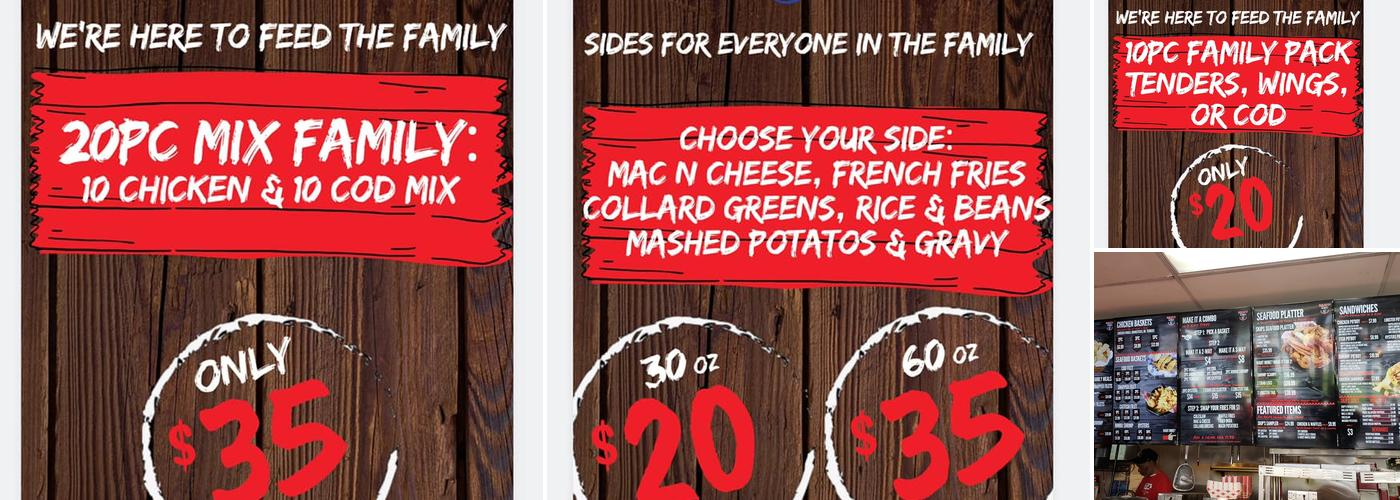 Skip's Fish & Chicken Menu