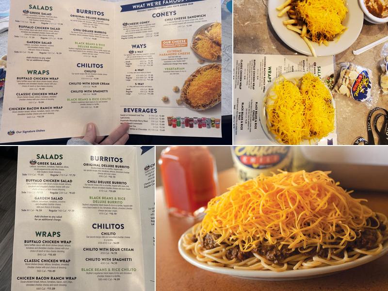 Skyline Chili Menu