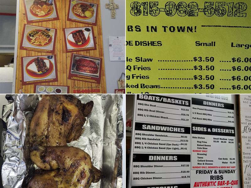 Smoke House Barbecue Menu