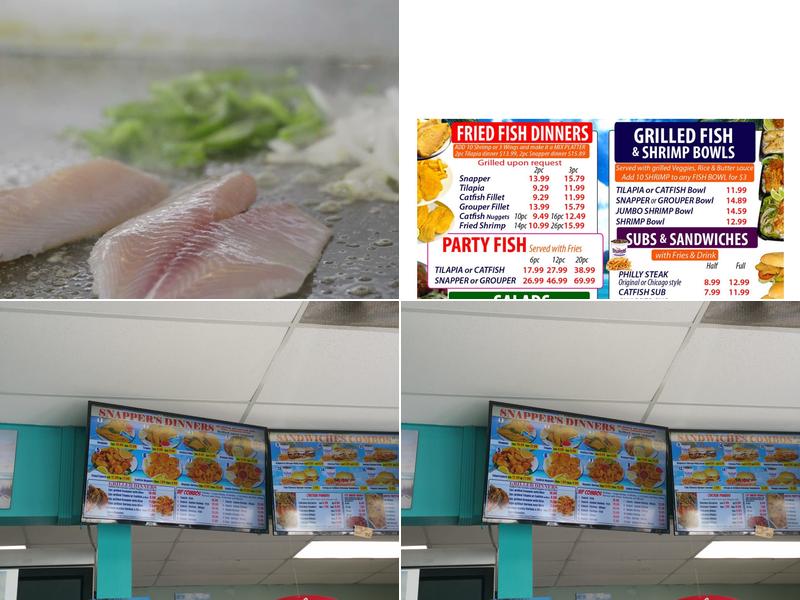 Snappers Fish And Chicken Broward Blvd Menu