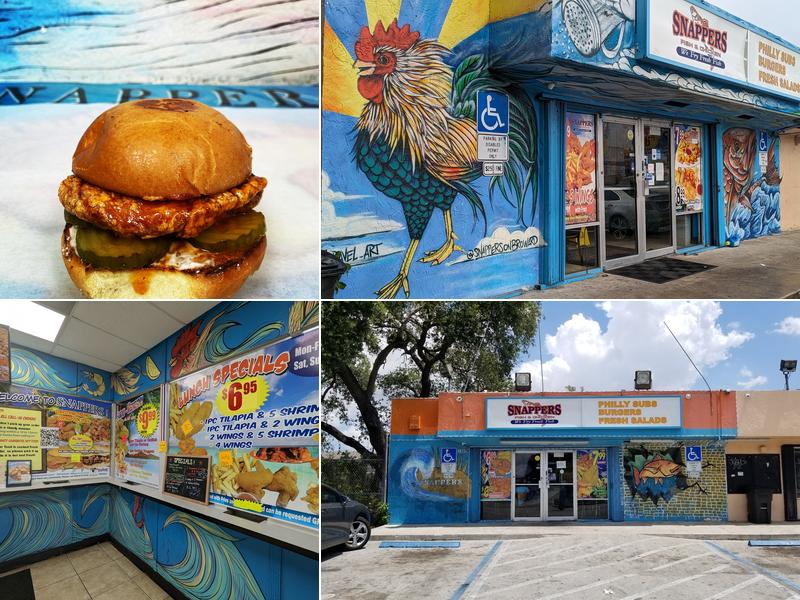 Snappers Fish And Chicken Broward Blvd 1405 W Broward Blvd, Fort Lauderdale