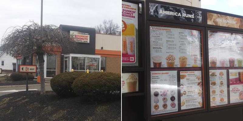 Dunkin' Menu