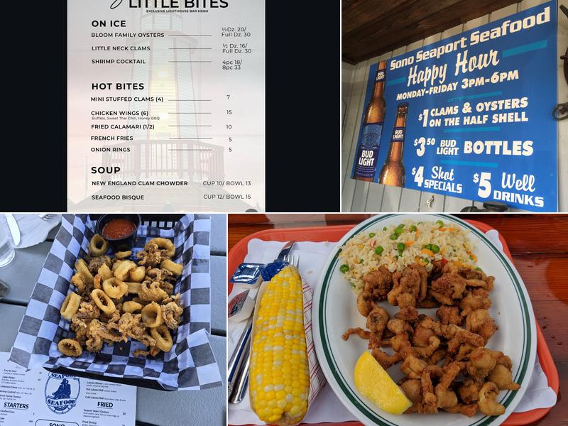 Sono Seaport Seafood Inc. Menu