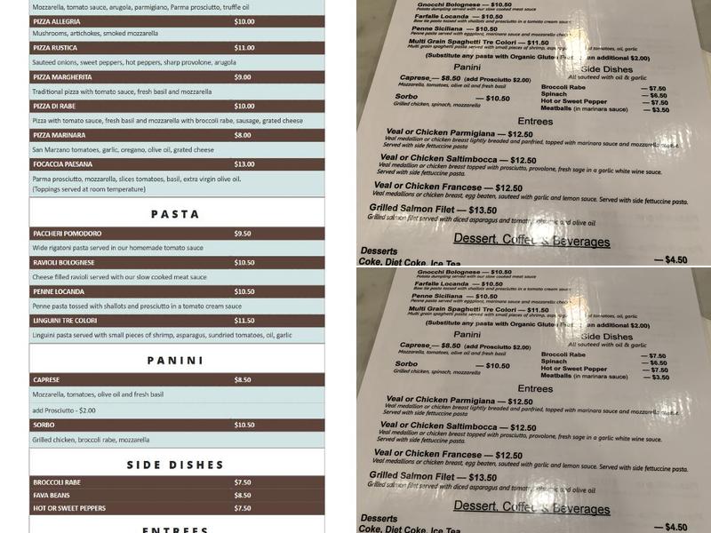 Sotto Menu