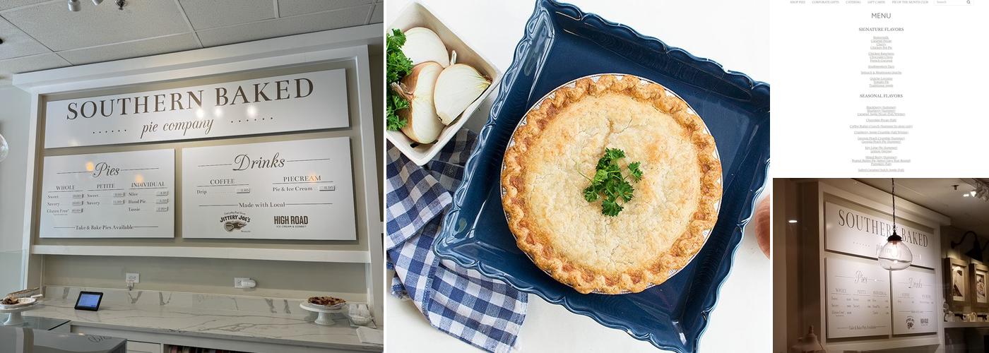 Southern Baked Pie Company Menu