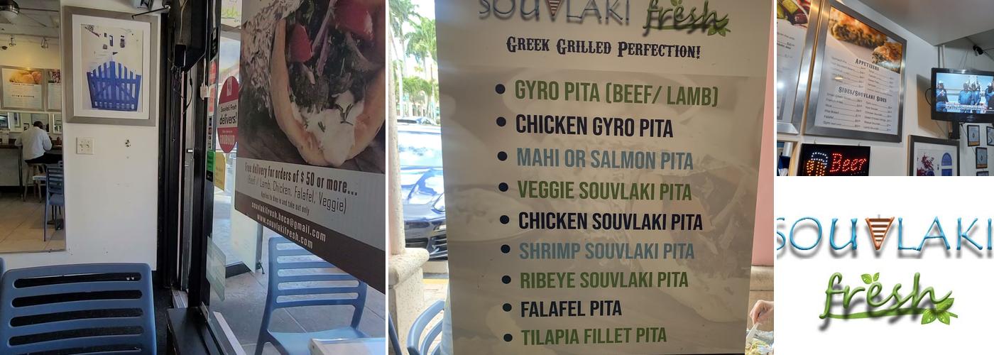 Souvlaki Fresh Menu