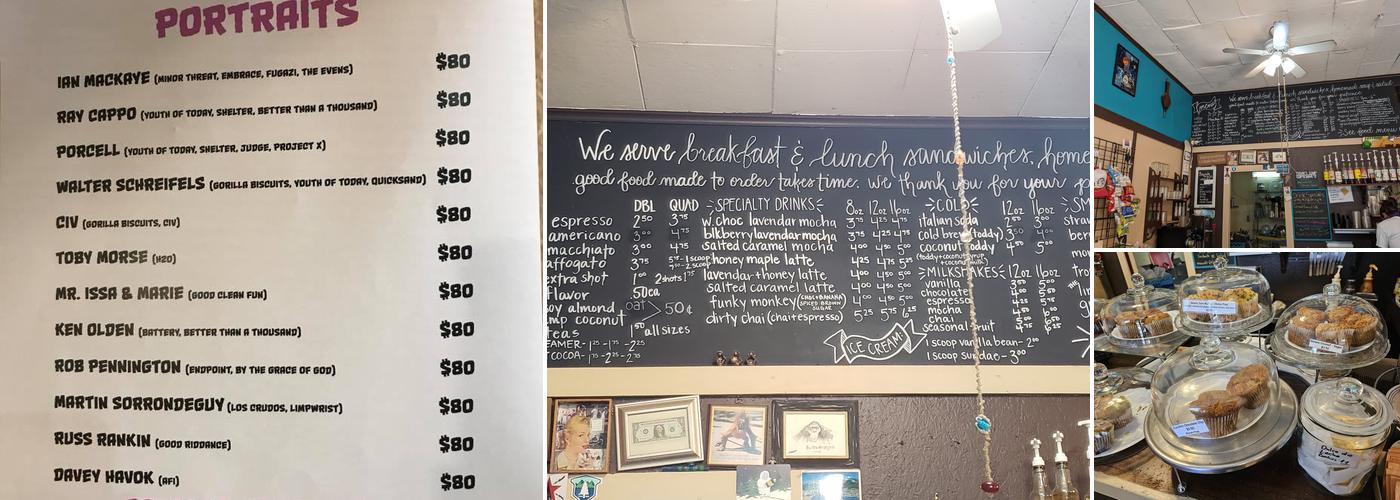 Space Monkey Coffee Menu