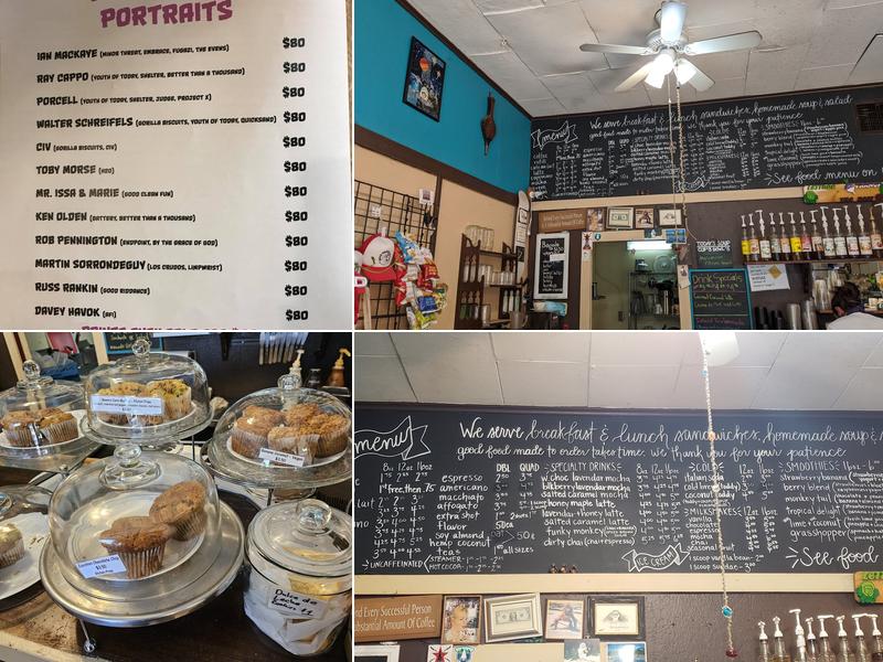 Space Monkey Coffee Menu