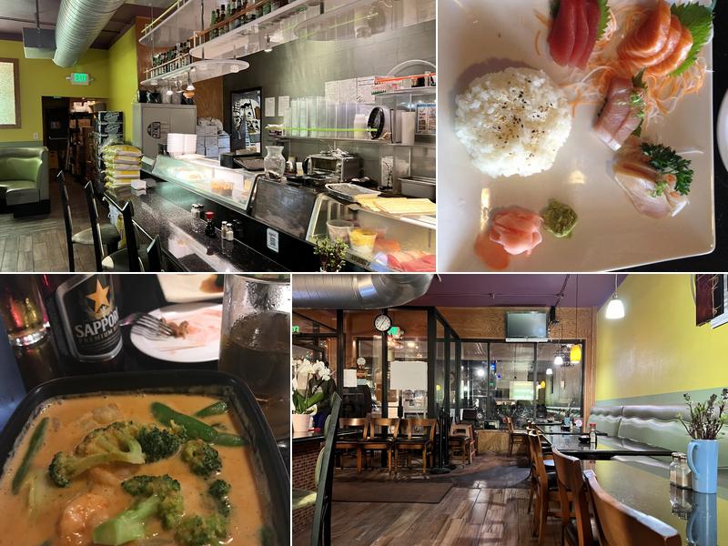 Spicy Thai II and Sushi