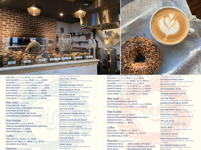 Spread Bagelry Menu