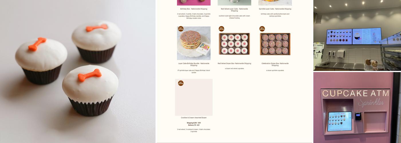 Sprinkles Plano Menu