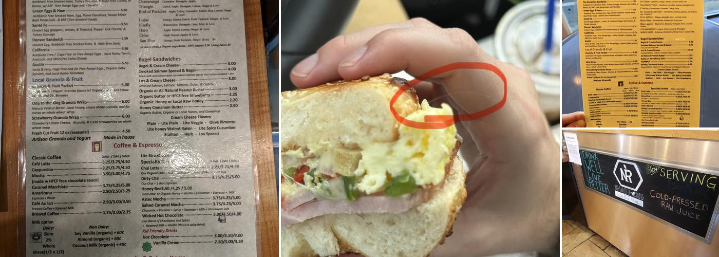 Star Bagel Cafe Menu