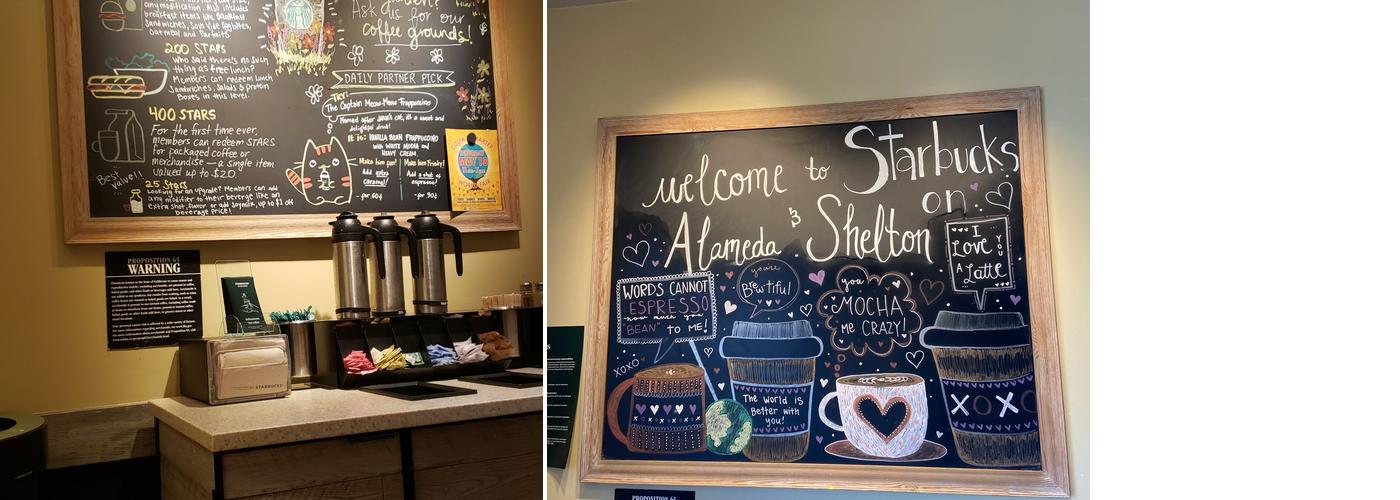 Starbucks Menu