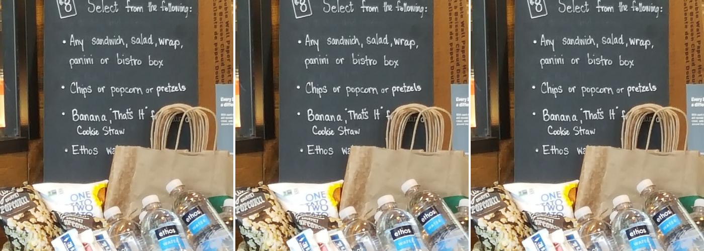 Starbucks Menu