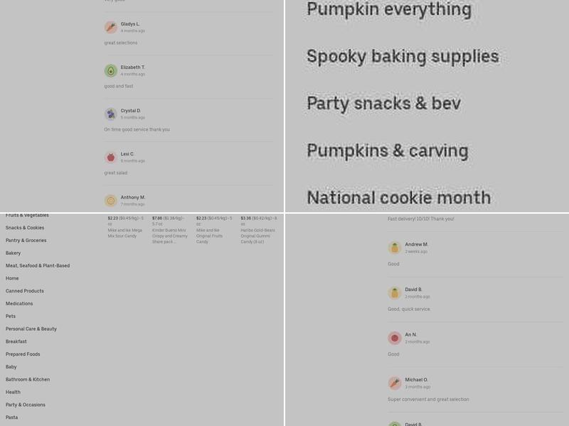 Starbucks Menu