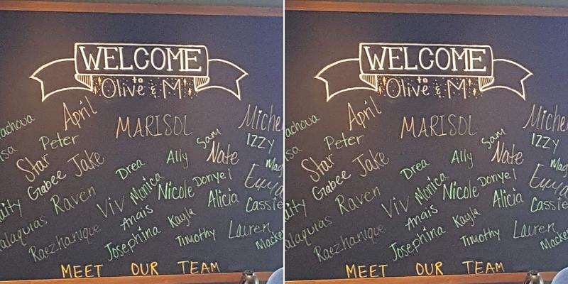 Starbucks Menu