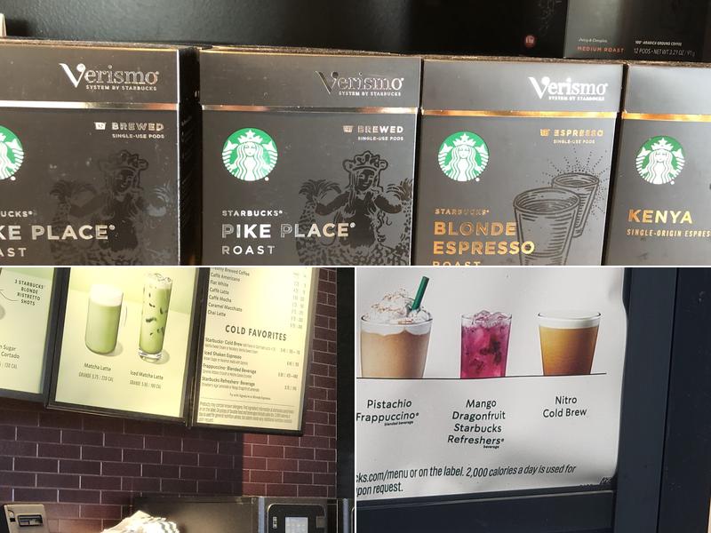 Starbucks Menu