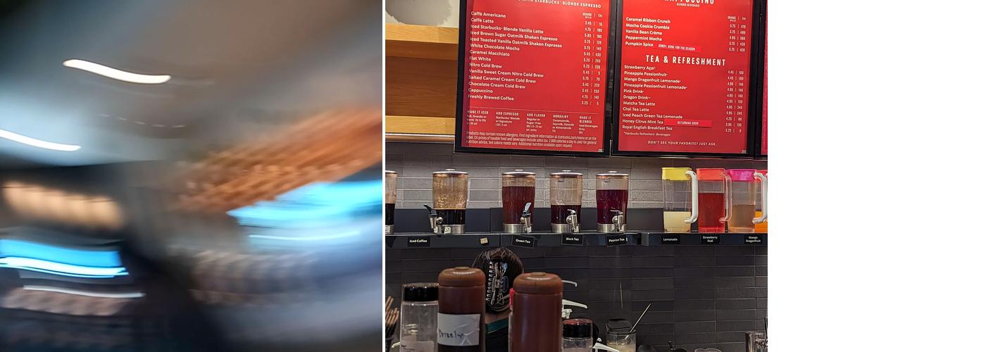 Starbucks Menu