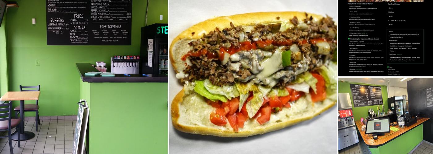 Steakadelphia Menu