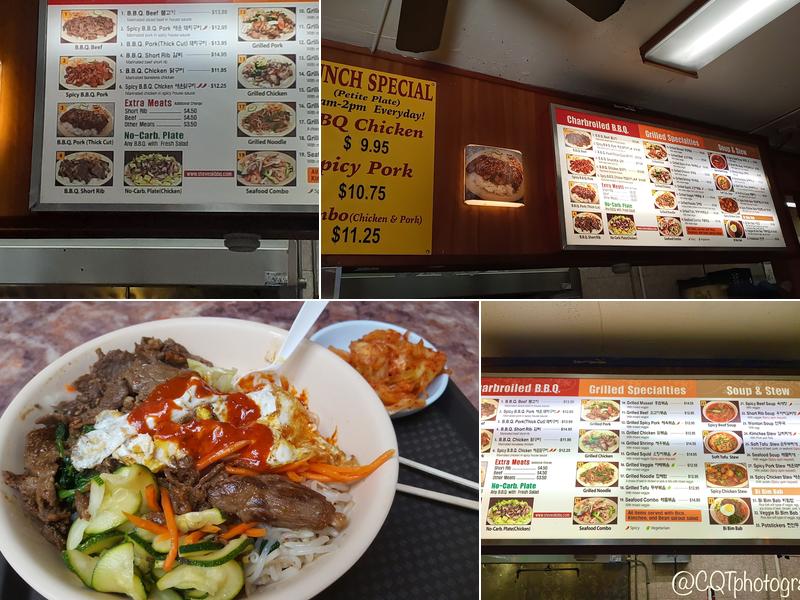 Steve's Korean Bar-B-Que Menu