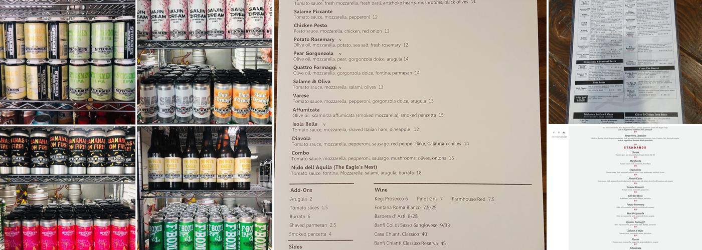 Stickmen Brewing Company - Tualatin Menu