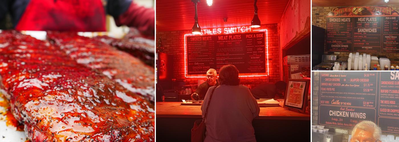 Stiles Switch BBQ Menu
