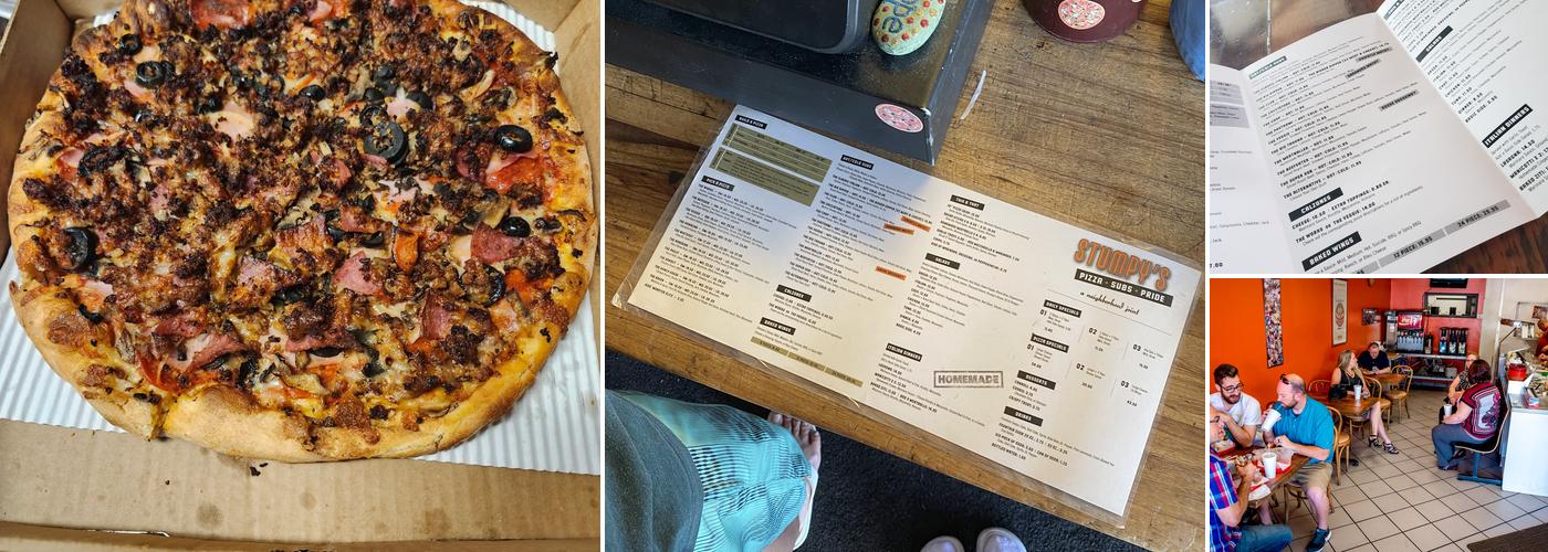 Stumpy's Pizza & Subs Menu