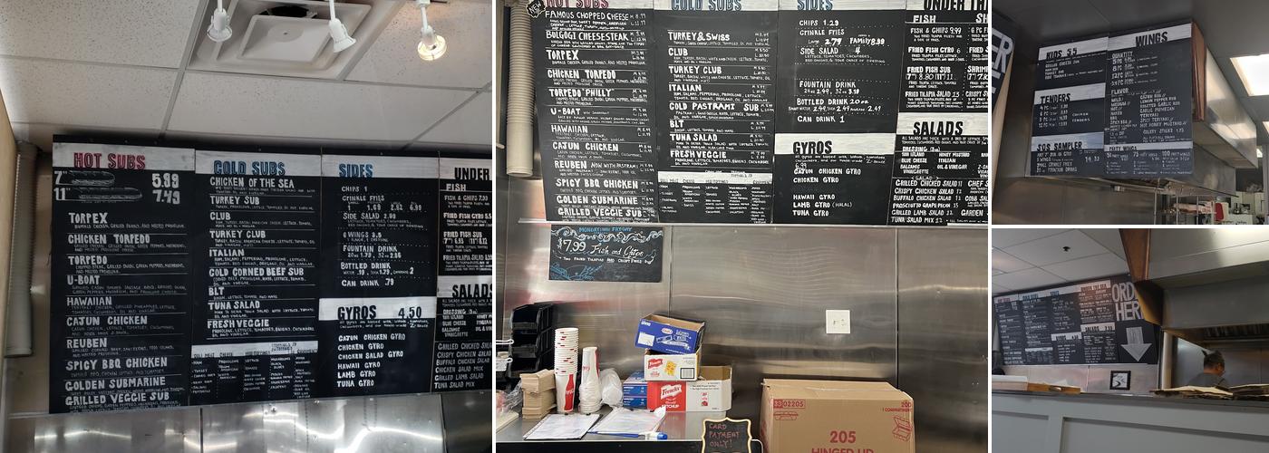 Sub Of Subs Menu