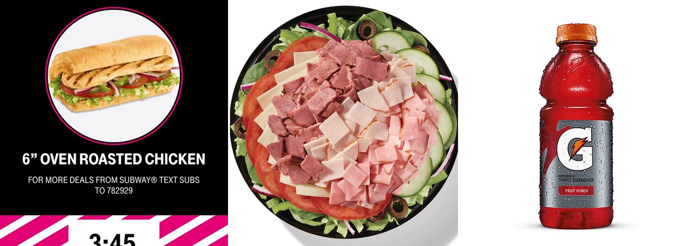 Subway Menu