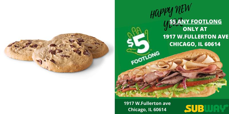 Subway Menu