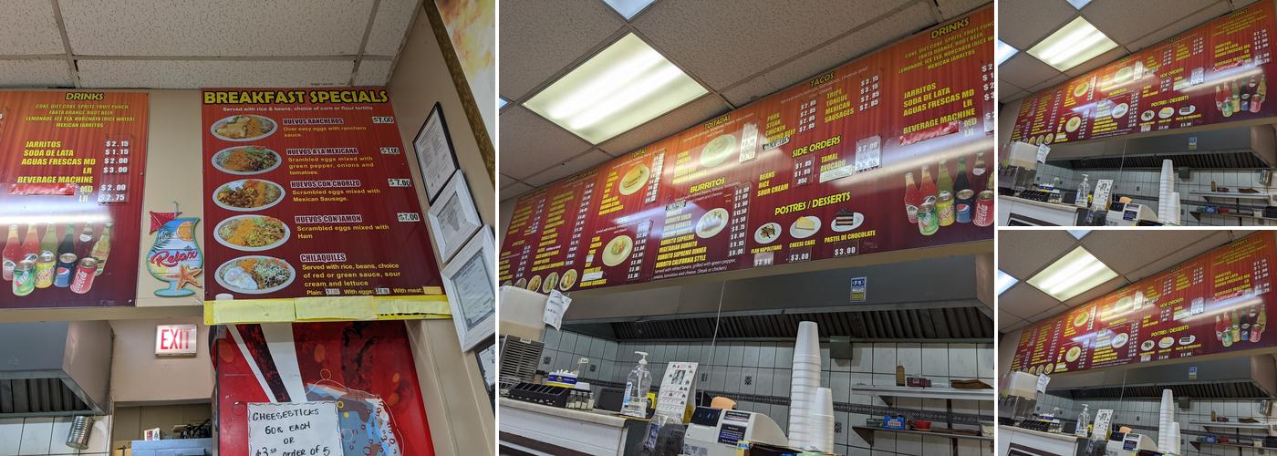 Subway Menu