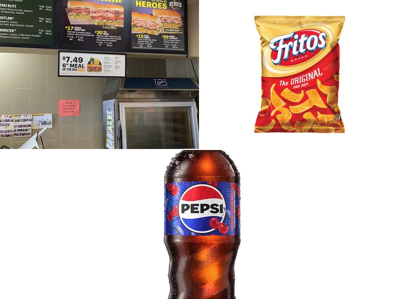 Subway Menu