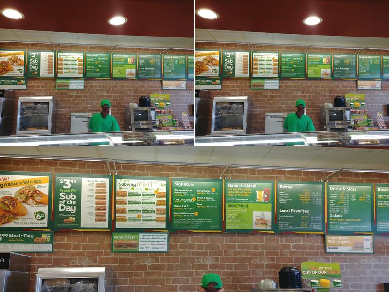 Subway Menu