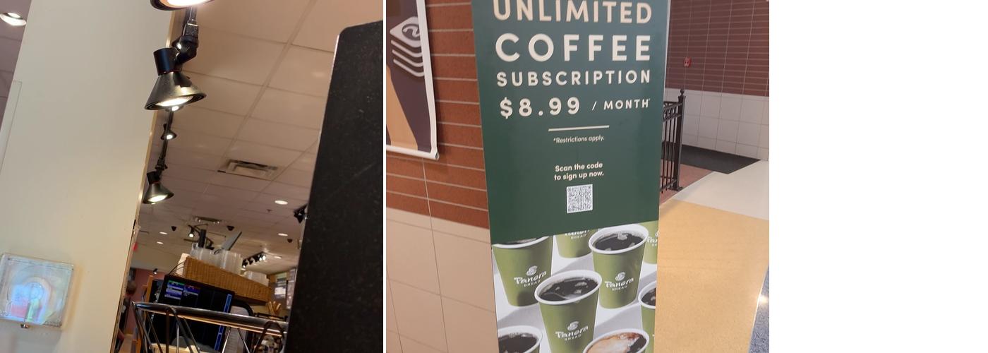 Panera Bread Menu
