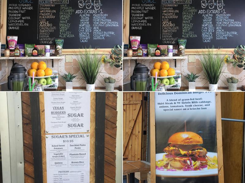 Sugar Menu