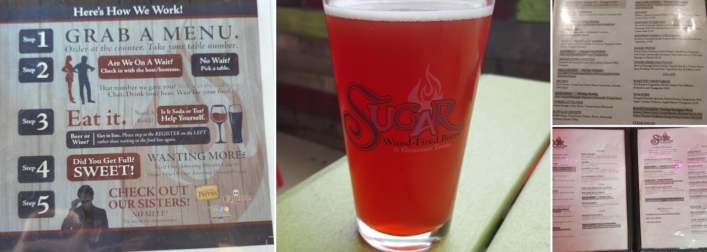 Sugar Wood-Fired Bistro Menu