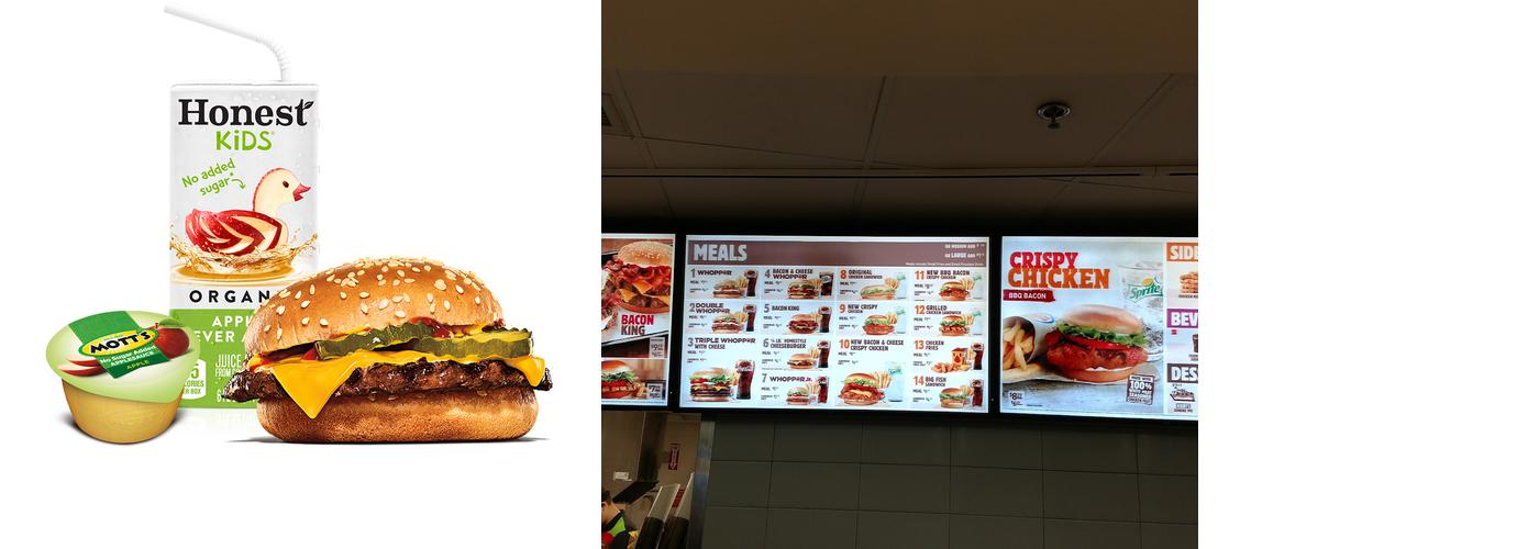 Burger King Menu