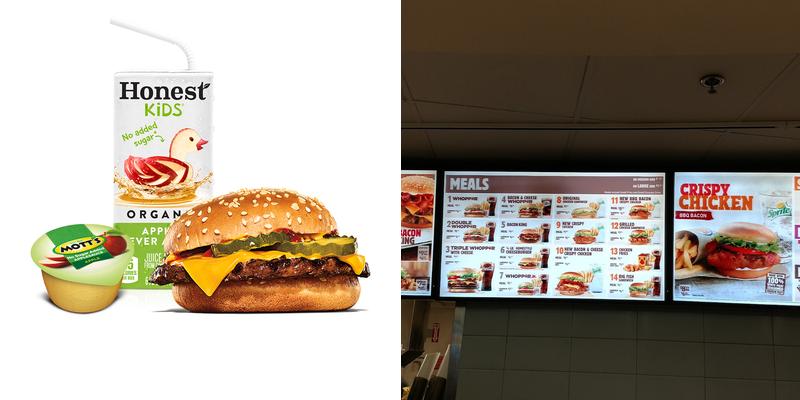 Burger King Menu
