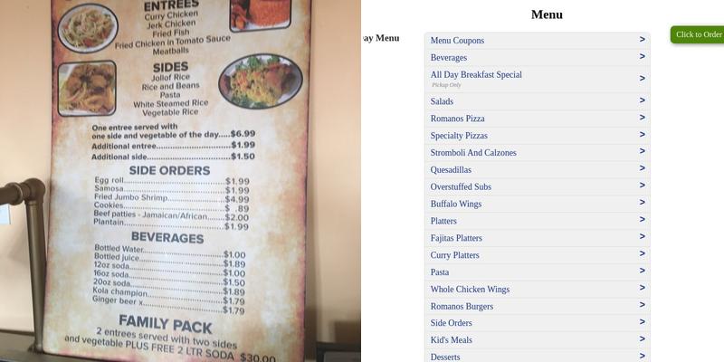 Sunbim Catering Menu