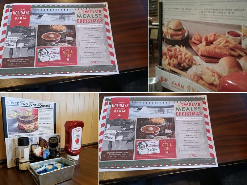 Bob Evans Menu