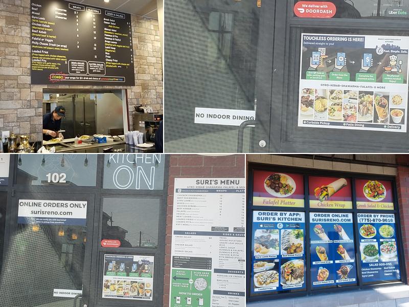Suri's Menu