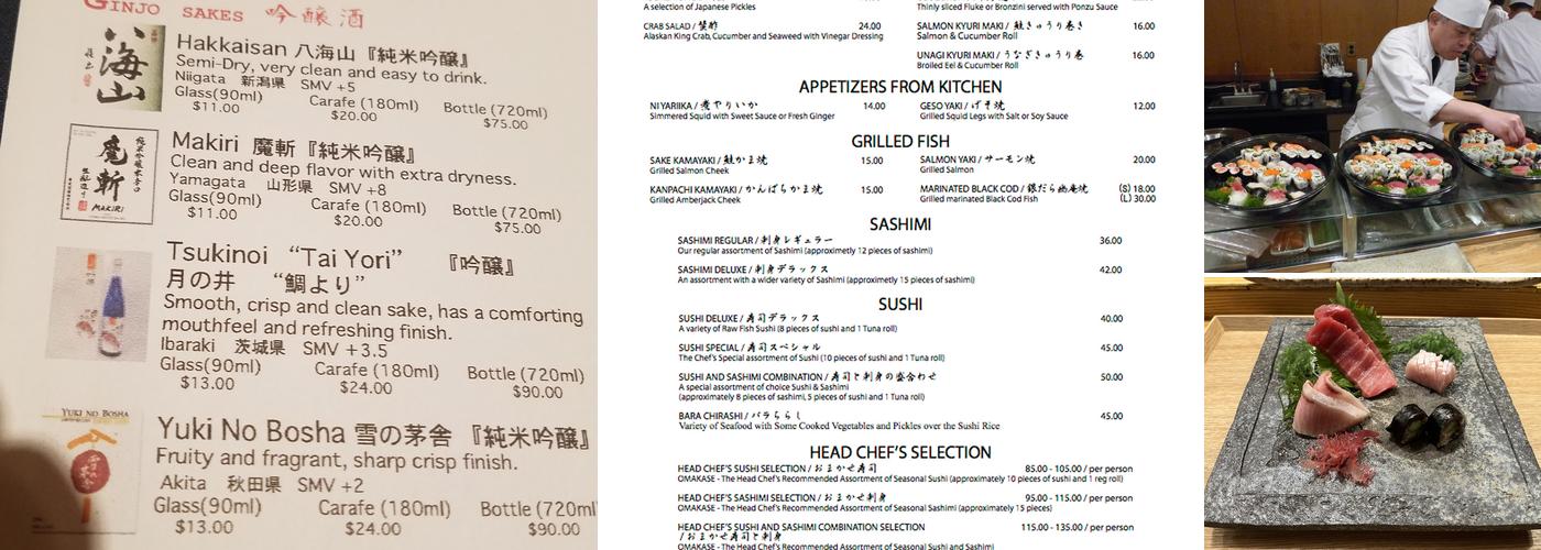 Sushi Ann Menu