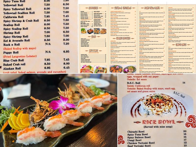 Sushi Corner Menu