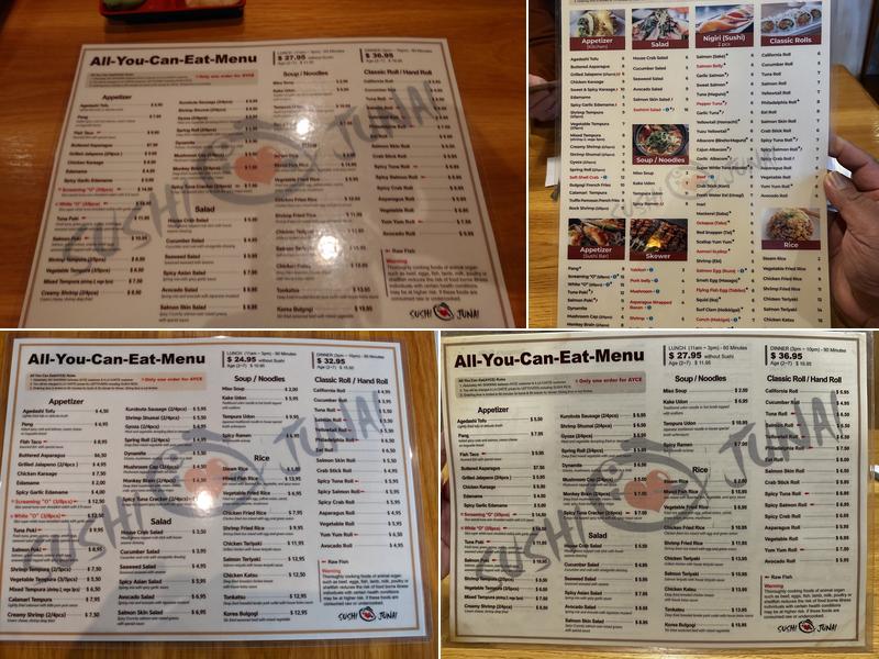 Sushi Junai 2 Menu