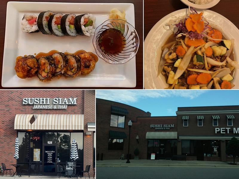Sushi Siam 928 Gateway Commons Cir, Wake Forest