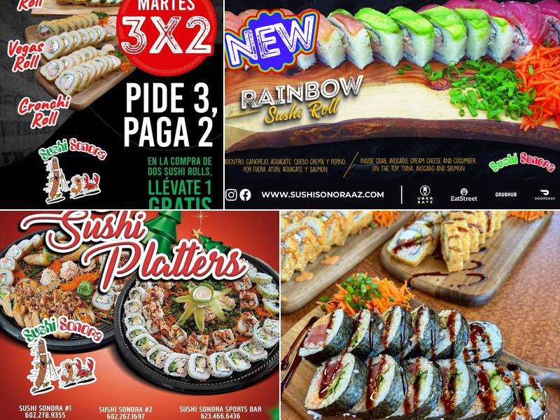 Sushi Sonora Menu