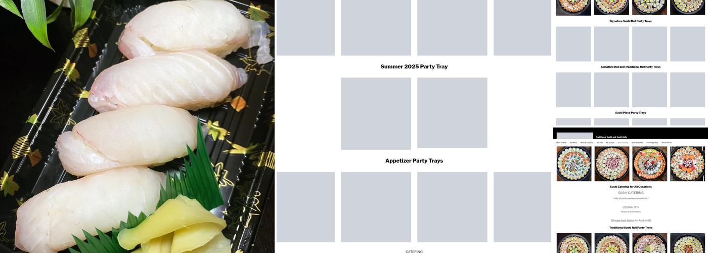 Sushi Sushi Menu